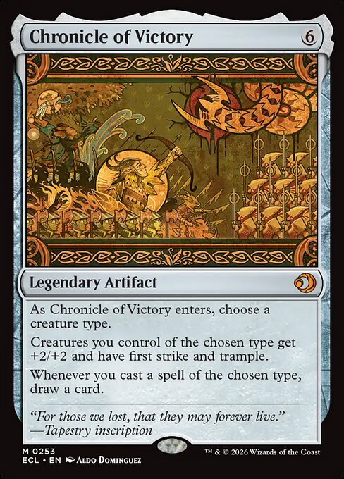 Chronicle of Victory (ECL 253) [Lorwyn Eclipsed]