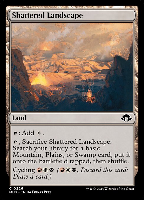 Shattered Landscape (MH3 226) [Modern Horizons 3]