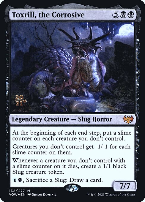 Toxrill, the Corrosive (PVOW 132s) [Innistrad: Crimson Vow Promos]