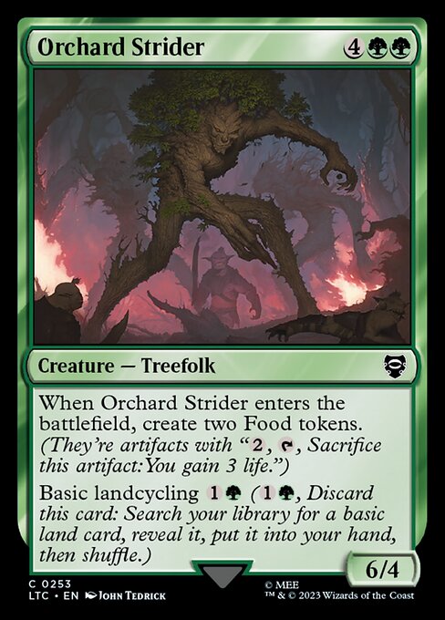 Orchard Strider (LTC 253) [Tales of Middle-earth Commander]