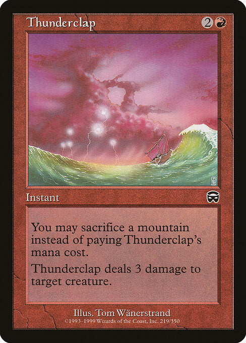 Thunderclap (MMQ 219) [Mercadian Masques]