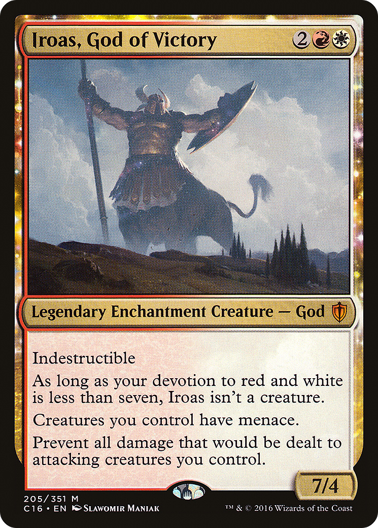 Iroas, God of Victory [Commander 2016]