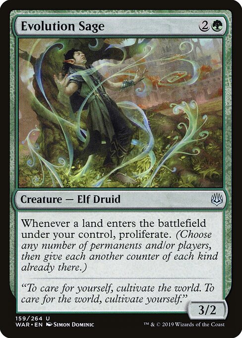 Evolution Sage (WAR 159) [War of the Spark]