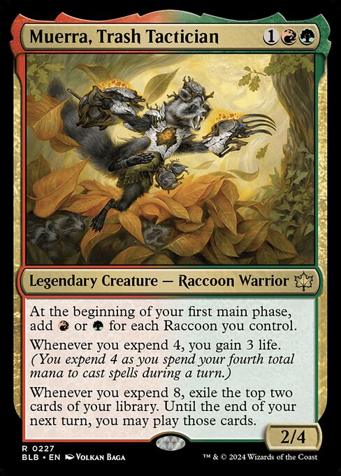 Muerra, Trash Tactician (BLB 227) [Bloomburrow]