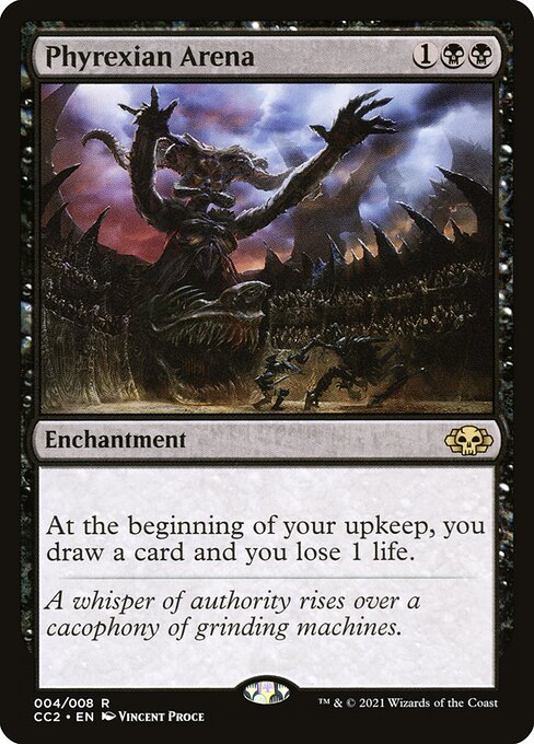 Phyrexian Arena (CC2 4) [Commander Collection: Black]