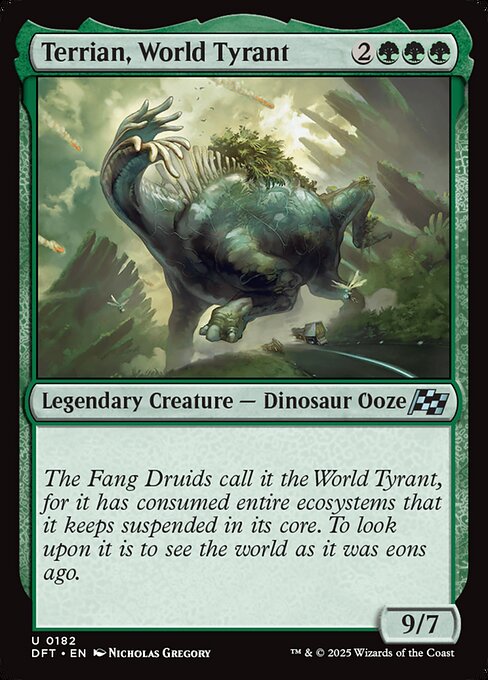 Terrian, World Tyrant (DFT 182) [Aetherdrift]