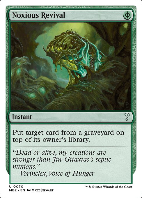 Noxious Revival (MB2 70) [Mystery Booster 2]