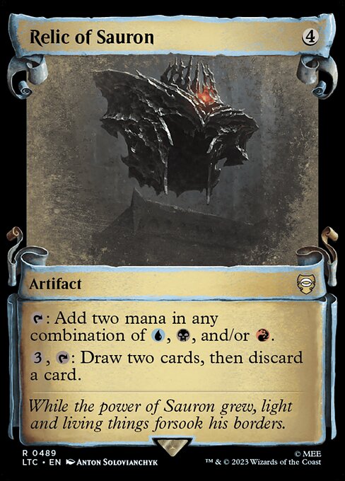 Relic of Sauron (LTC 489) [Tales of Middle-earth Commander]