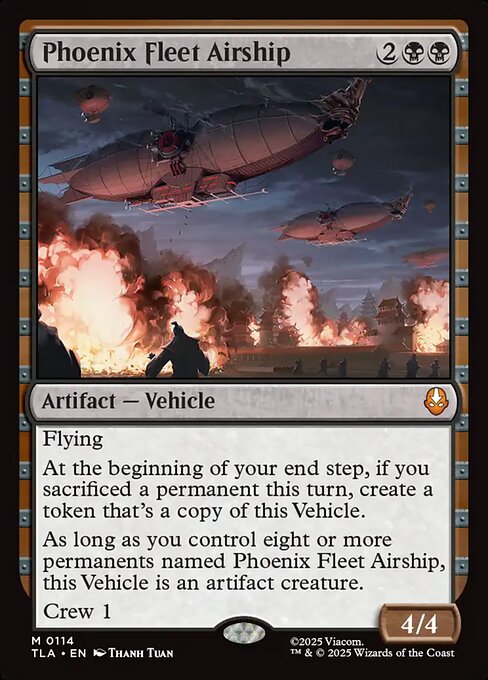 Phoenix Fleet Airship (TLA 114) [Avatar: The Last Airbender]