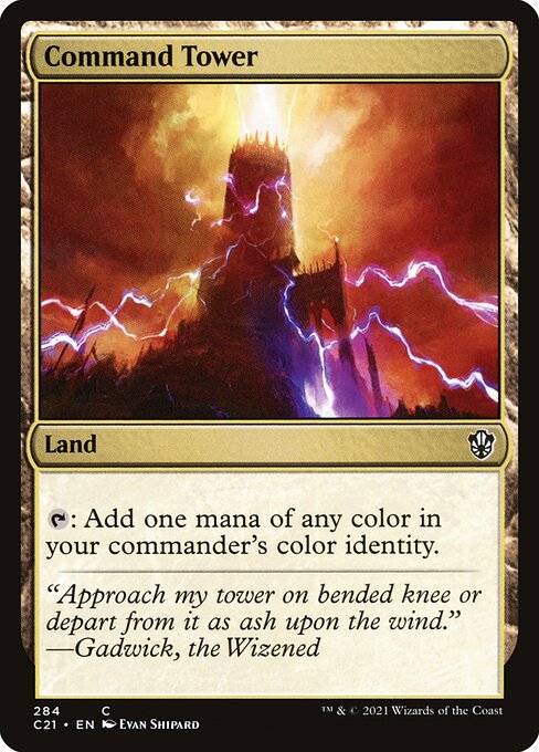Command Tower (C21 284) [Commander 2021]