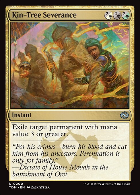 Kin-Tree Severance (TDM 200) [Tarkir: Dragonstorm]