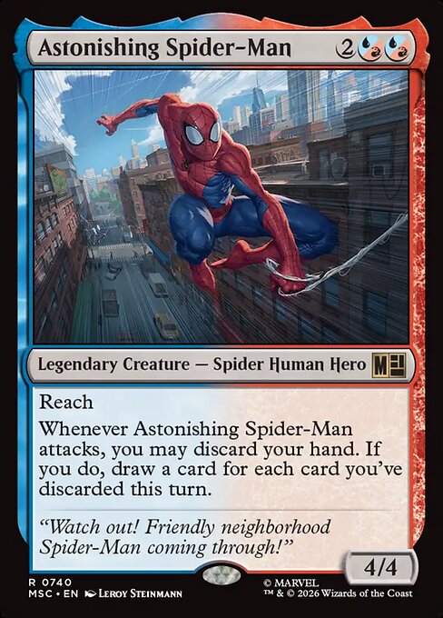 Astonishing Spider-Man (MSC 740) [Marvel Super Heroes Commander]