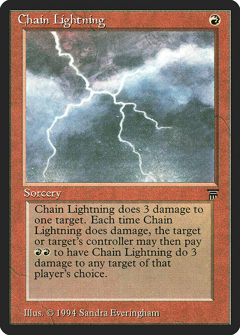 Chain Lightning (LEG 137) [Legends]