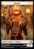 Human // Ooze Double-Sided Token [Innistrad: Midnight Hunt Tokens]