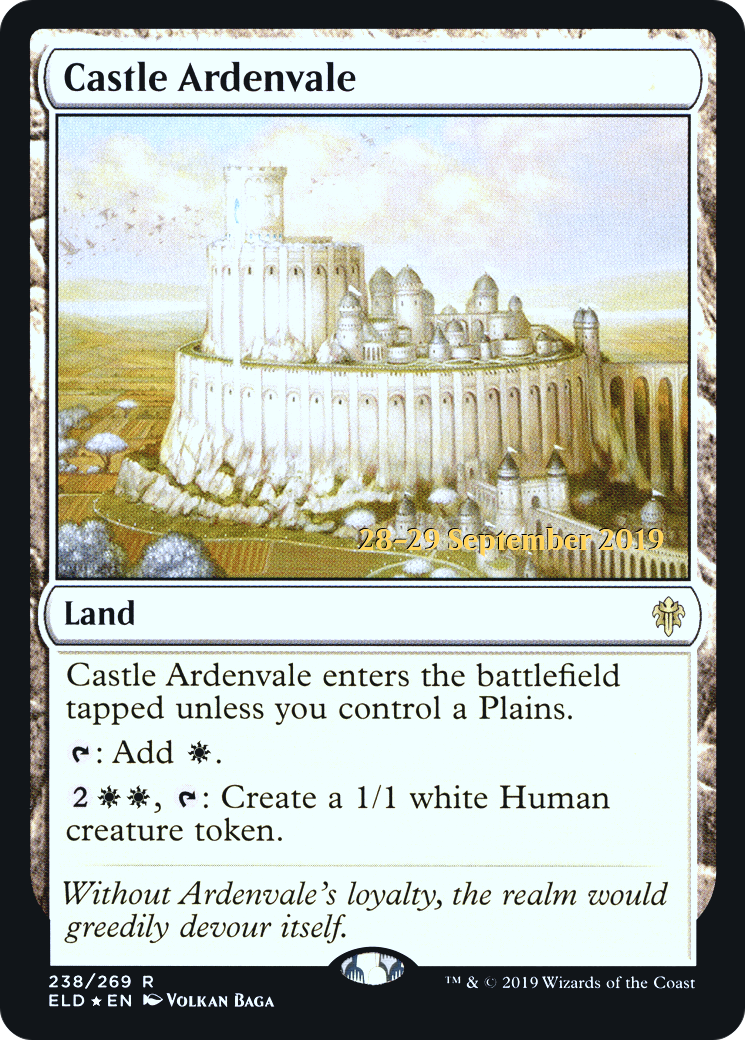 Castle Ardenvale [Throne of Eldraine Prerelease Promos]