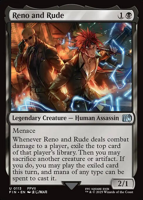 Reno and Rude (FIN 113) [Final Fantasy]