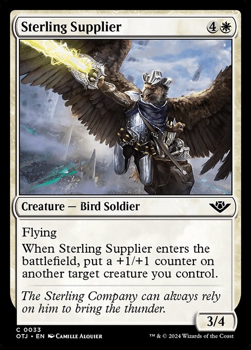 Sterling Supplier (OTJ 33) [Outlaws of Thunder Junction]
