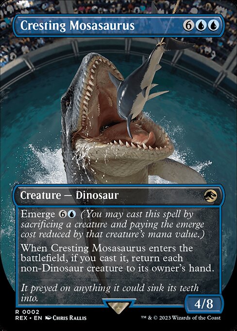 Cresting Mosasaurus (REX 2) [Jurassic World Collection]