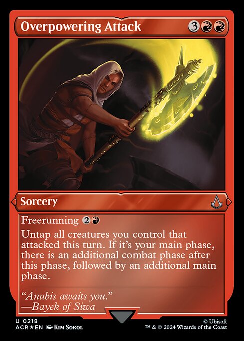 Overpowering Attack (ACR 218) [Assassin's Creed]