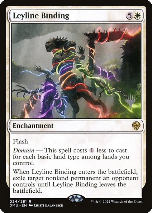 Leyline Binding (PDMU 24p) [Dominaria United Promos]