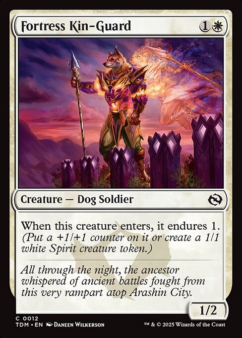 Fortress Kin-Guard (TDM 12) [Tarkir: Dragonstorm]