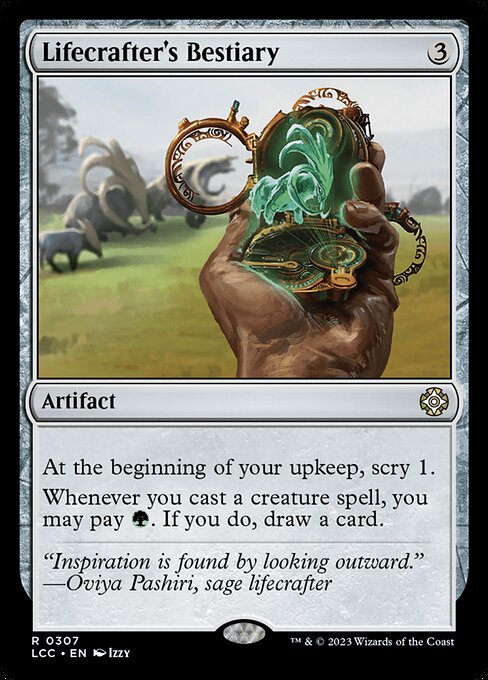 Lifecrafter's Bestiary (LCC 307) [The Lost Caverns of Ixalan Commander]