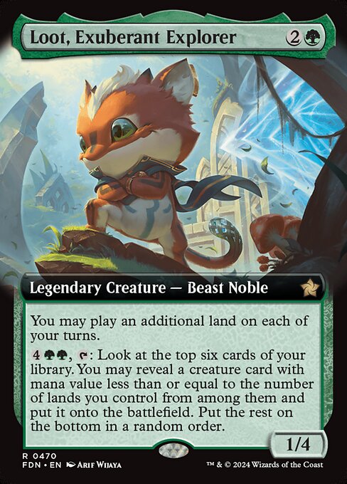 Loot, Exuberant Explorer (FDN 470) [Foundations]