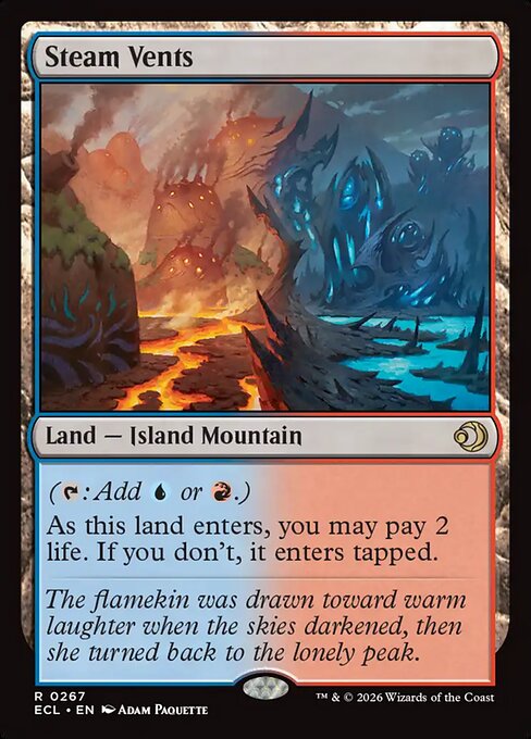 Steam Vents (ECL 267) [Lorwyn Eclipsed]
