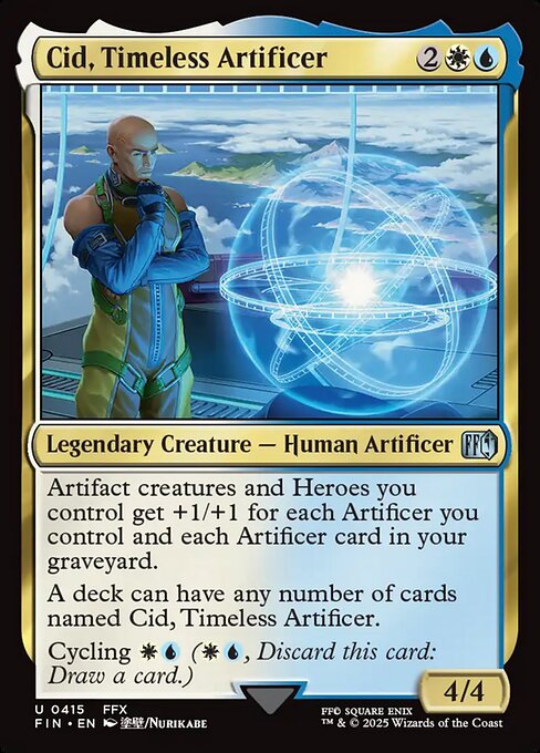 Cid, Timeless Artificer (FIN 415) [Final Fantasy]