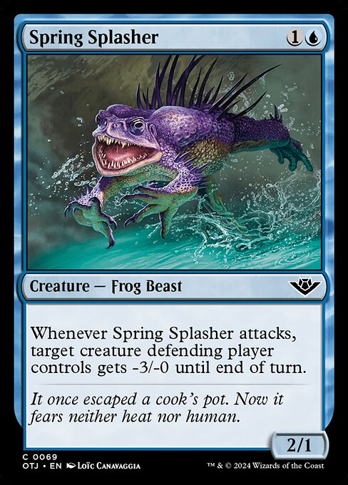 Spring Splasher (OTJ 69) [Outlaws of Thunder Junction]