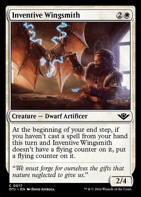 Inventive Wingsmith (OTJ 17) [Outlaws of Thunder Junction]