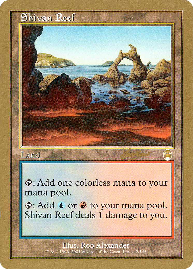 Shivan Reef (Sim Han How) [World Championship Decks 2002]