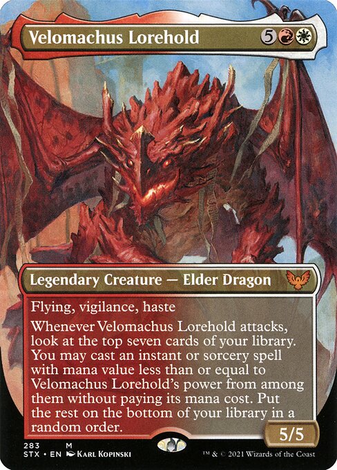Velomachus Lorehold (STX 283) [Strixhaven: School of Mages]