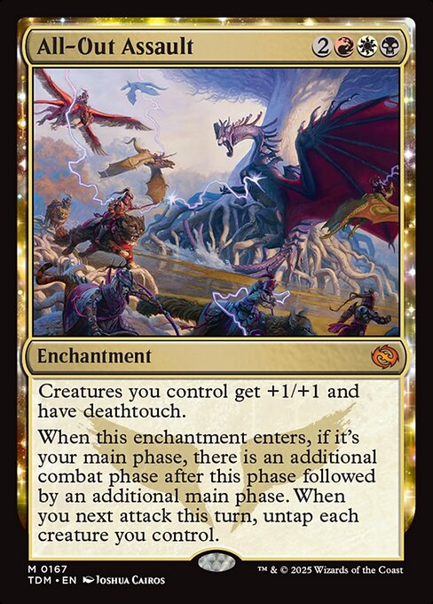 All-Out Assault (TDM 167) [Tarkir: Dragonstorm]