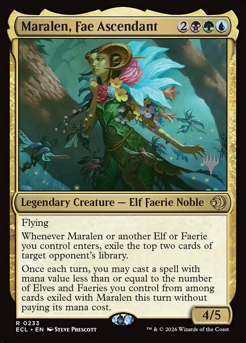 Maralen, Fae Ascendant (PECL 233p) [Lorwyn Eclipsed Promos]