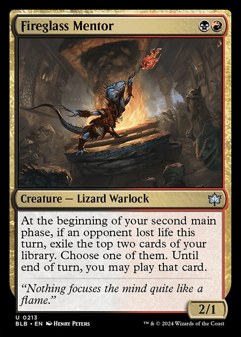 Fireglass Mentor (BLB 213) [Bloomburrow]