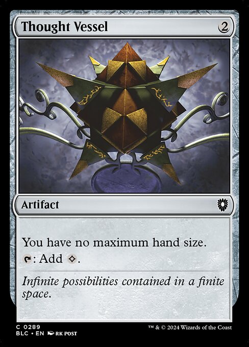 Thought Vessel (BLC 289) [Bloomburrow Commander]
