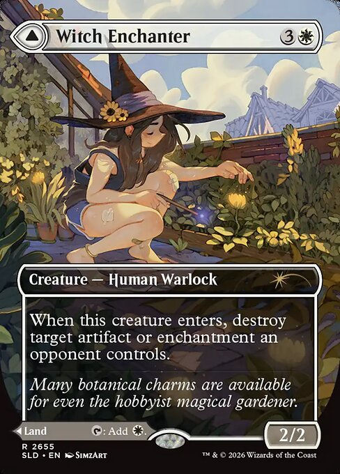 Witch Enchanter // Witch-Blessed Meadow (SLD 2655) [Secret Lair Drop]