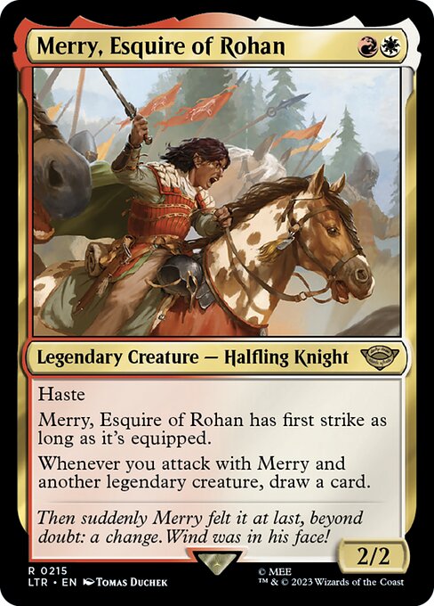 Merry, Esquire of Rohan (LTR 215) [The Lord of the Rings: Tales of Middle-earth]