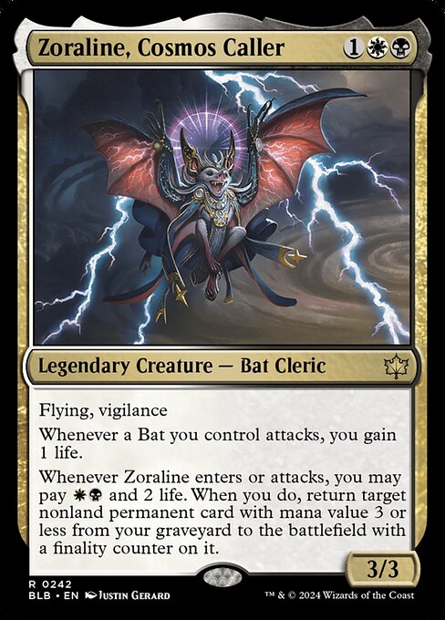Zoraline, Cosmos Caller (BLB 242) [Bloomburrow]