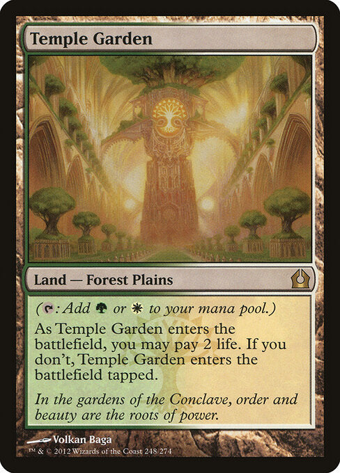 Temple Garden (RTR 248) [Return to Ravnica]