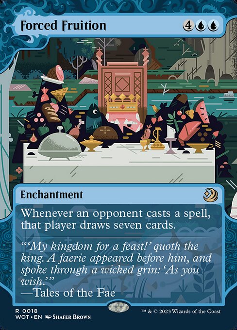 Forced Fruition (WOT 18) [Wilds of Eldraine: Enchanting Tales]