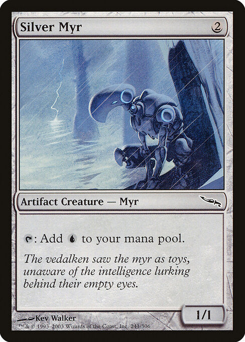 Silver Myr (MRD 241) [Mirrodin]