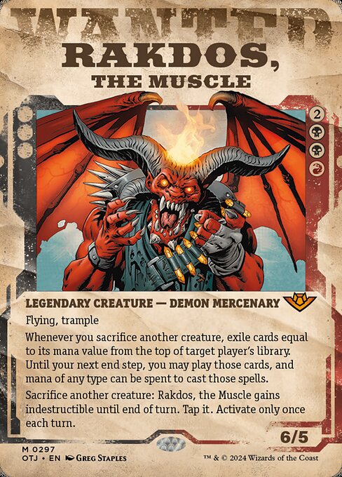 Rakdos, the Muscle (OTJ 297) [Outlaws of Thunder Junction]