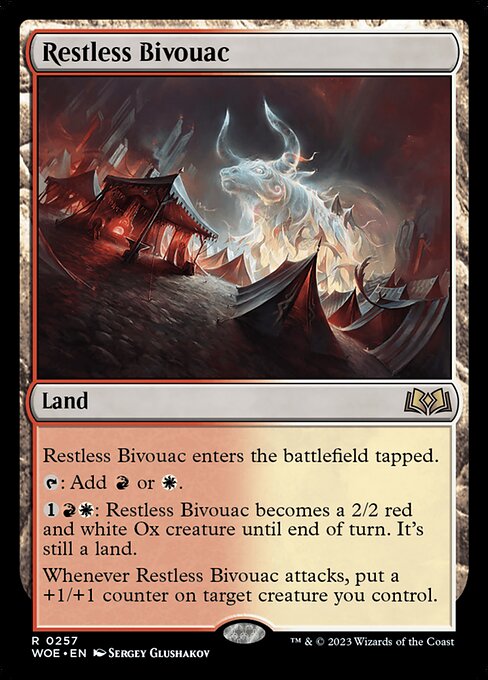Restless Bivouac (WOE 257) [Wilds of Eldraine]
