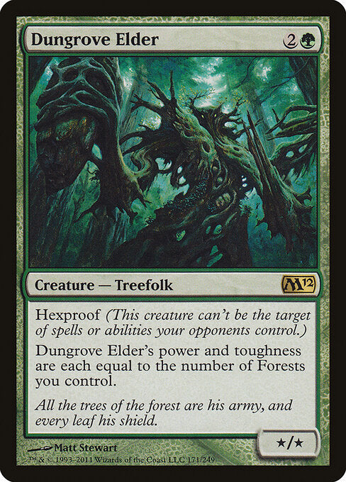 Dungrove Elder (M12 171) [Magic 2012]