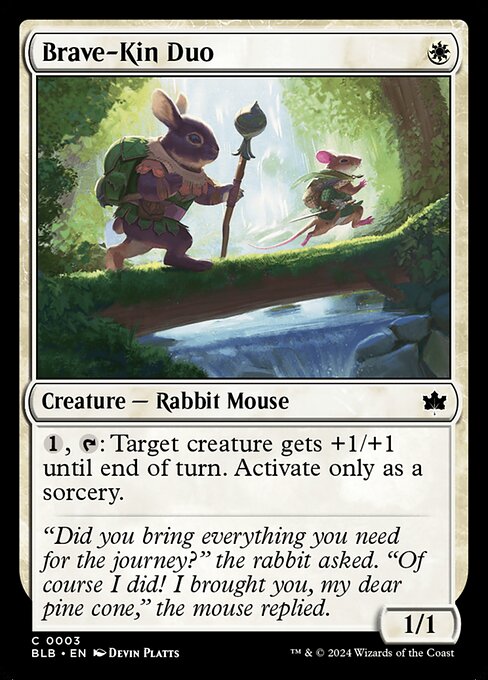 Brave-Kin Duo (BLB 3) [Bloomburrow]