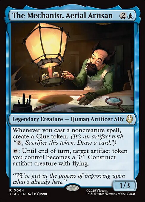 The Mechanist, Aerial Artisan (TLA 64) [Avatar: The Last Airbender]