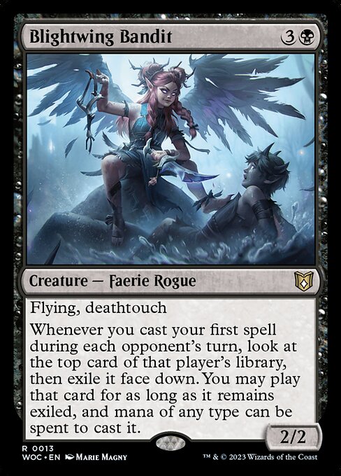 Blightwing Bandit (WOC 13) [Wilds of Eldraine Commander]