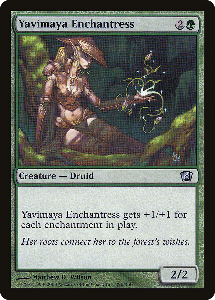Yavimaya Enchantress [Eighth Edition]